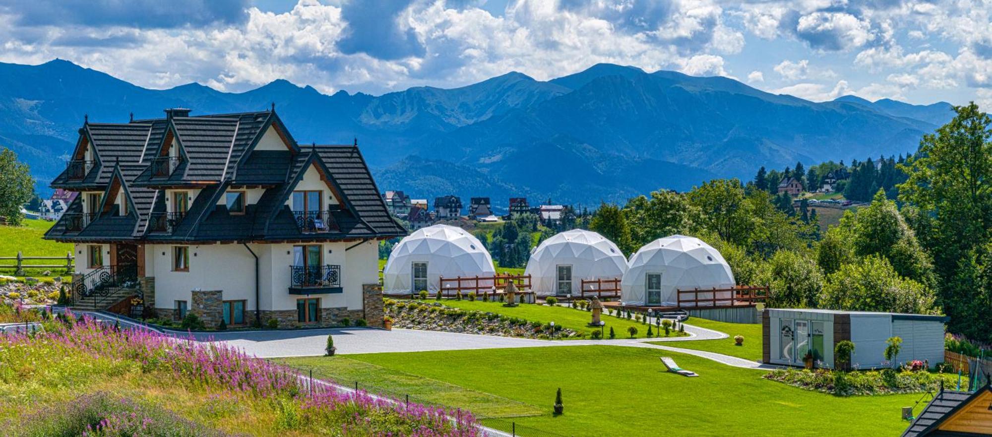 فندق Tatry Mountain Glamp Z Jacuzzi زاكوباني المظهر الخارجي الصورة