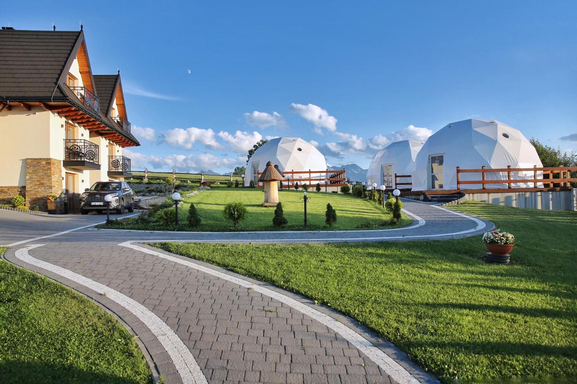 فندق Tatry Mountain Glamp Z Jacuzzi زاكوباني المظهر الخارجي الصورة