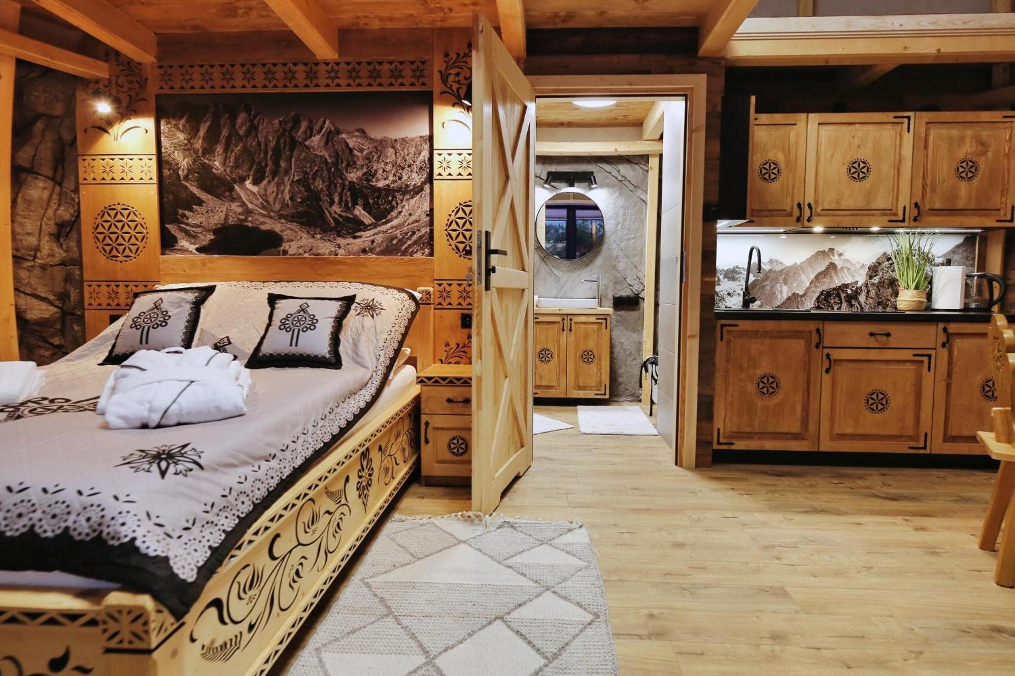 فندق Tatry Mountain Glamp Z Jacuzzi زاكوباني المظهر الخارجي الصورة