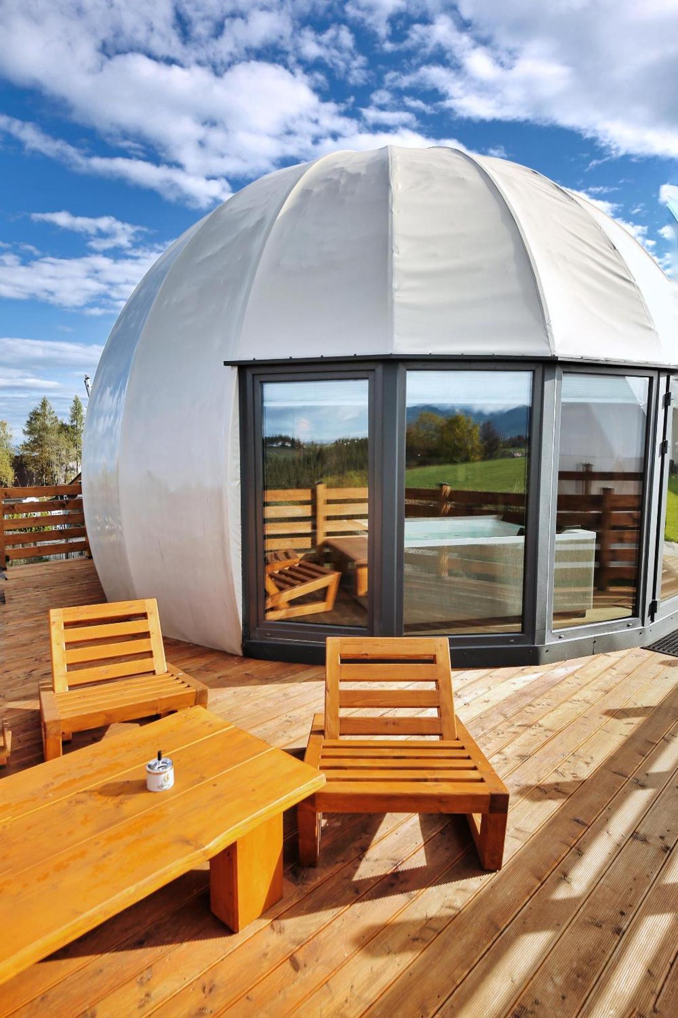 فندق Tatry Mountain Glamp Z Jacuzzi زاكوباني المظهر الخارجي الصورة