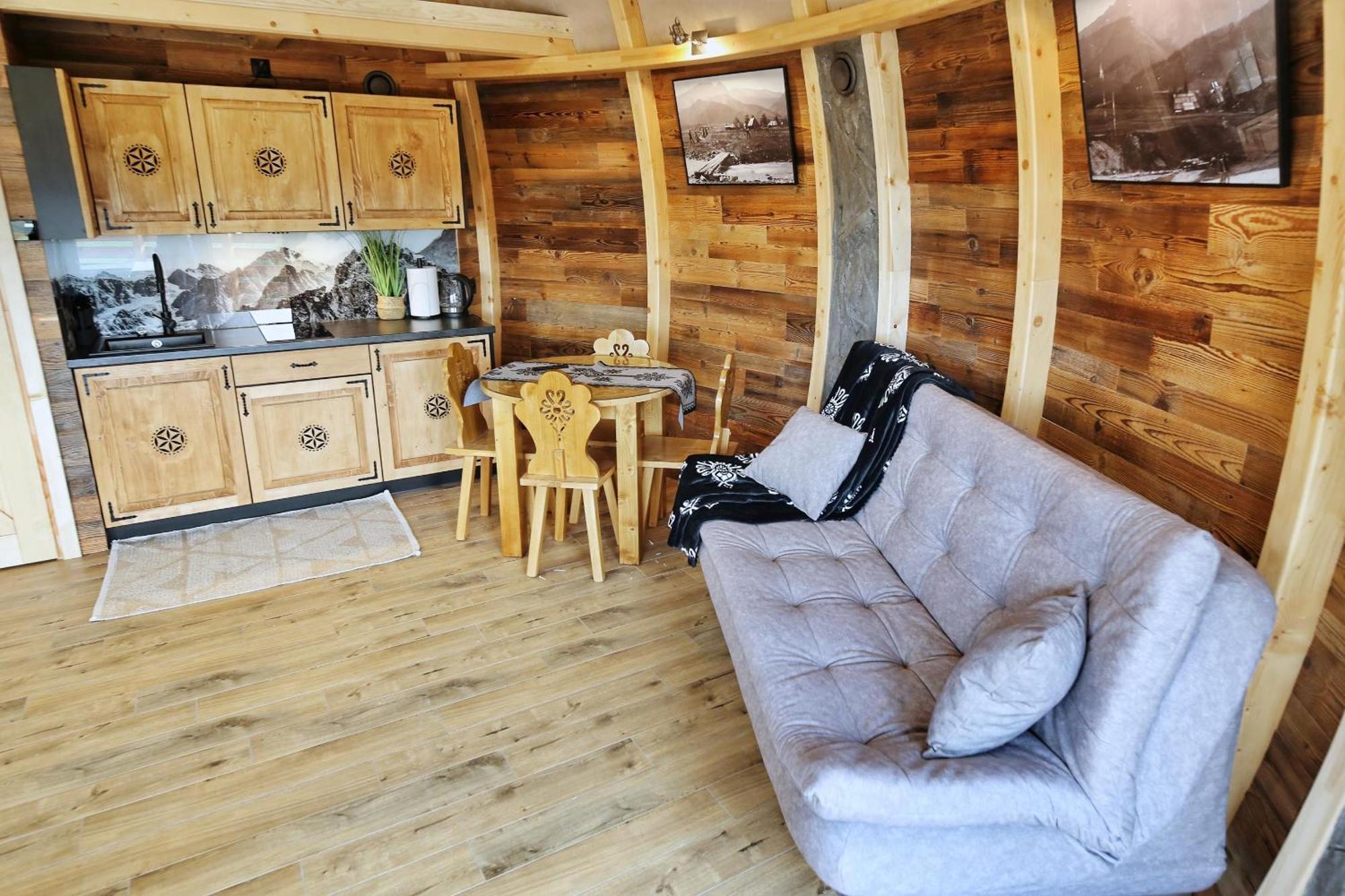 فندق Tatry Mountain Glamp Z Jacuzzi زاكوباني المظهر الخارجي الصورة