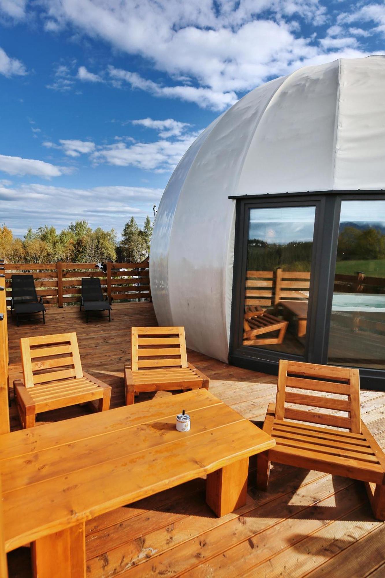 فندق Tatry Mountain Glamp Z Jacuzzi زاكوباني المظهر الخارجي الصورة